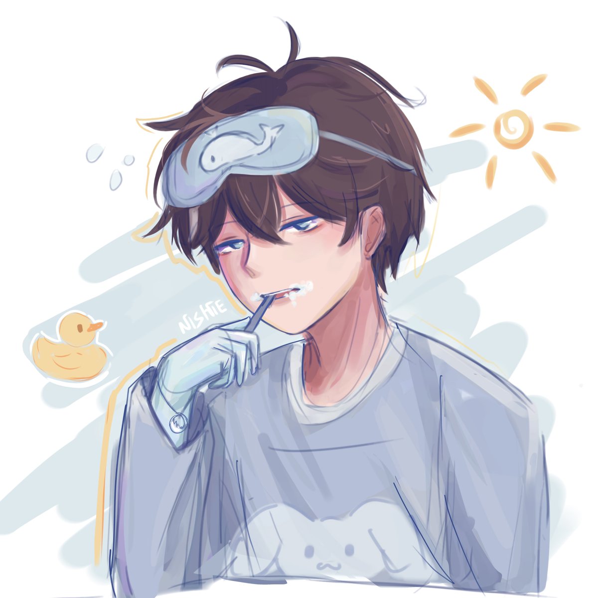 nishie 💤 tweet media