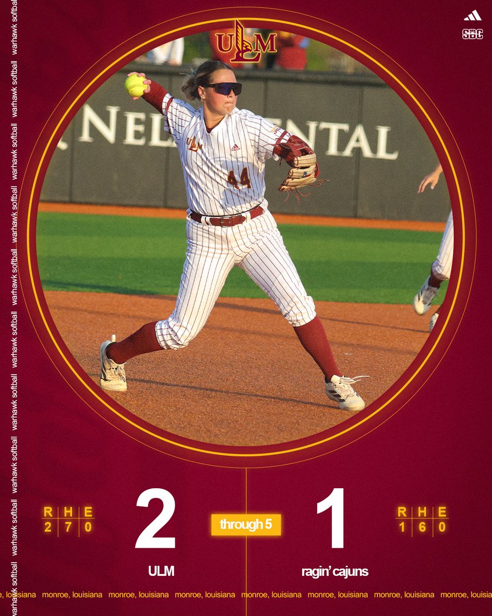 ULM Softball tweet media