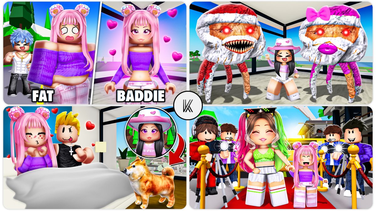 DezainerKing's tweet photo. Recent ROBLOX thumbnails🌟

Open Commission!💌

#ROBLOX #robloxGFX #robloxart #robloxDevs https://t.co/Owc2OterMp