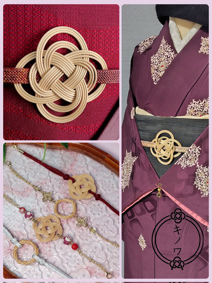 キノワ＊籐と紐の結び細工 tweet media