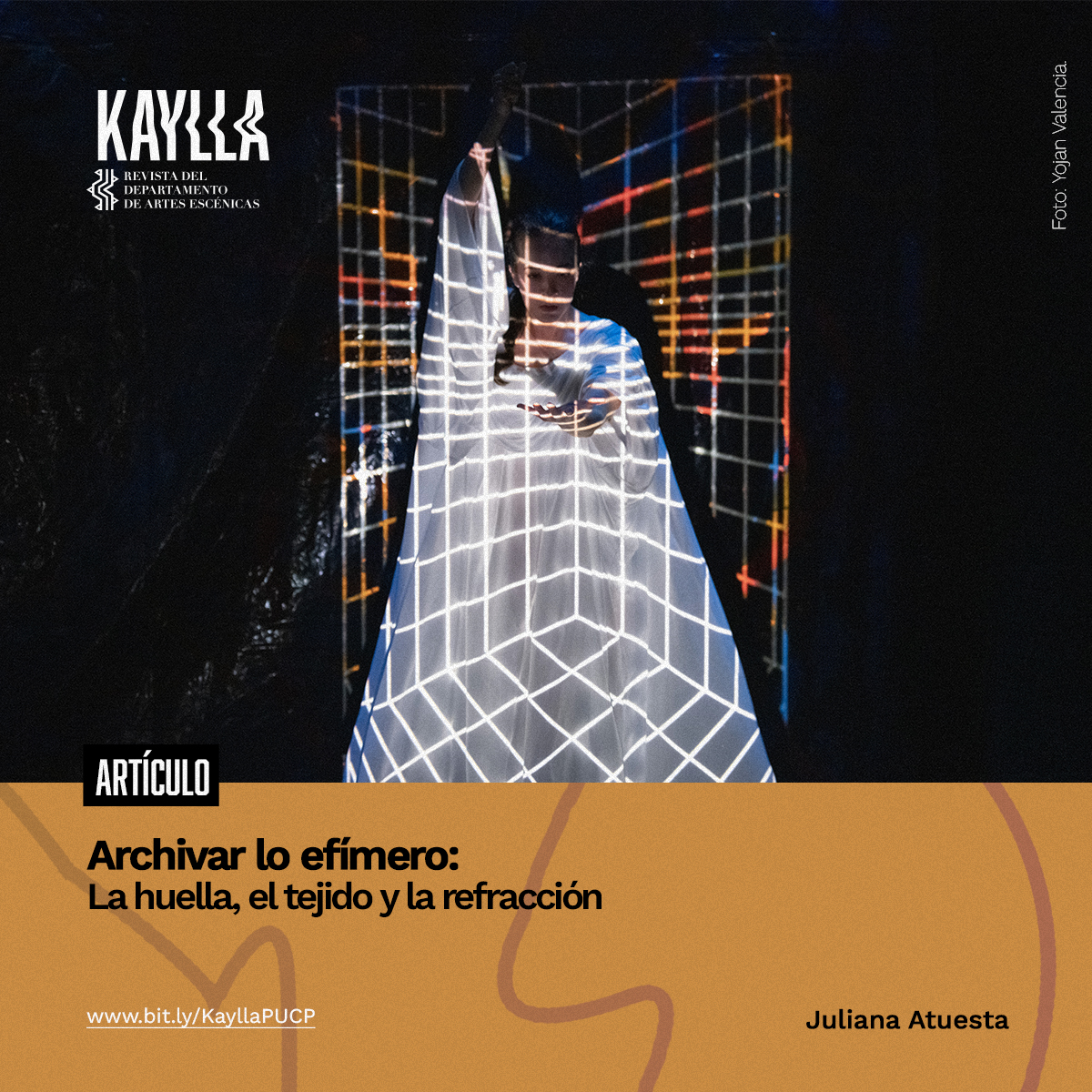 KayllaRevista's tweet photo. 📚Lee el artículo "Archivar lo efímero La huella, el tejido y la refracción" por Juliana Atuesta (@UniJaveriana) en el Dossier de Kaylla N° 4.

🔗https://t.co/hQdJWcqorO https://t.co/jJMc8dI2NJ