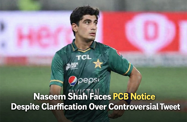 theglobaltims's tweet image. Naseem Shah Faces PCB Notice Despite Clarification Over Controversial Tweet theglobaltimes.pk/category/sport… 
@TheRealPCBMedia @TheRealPCB_Live @iNaseemShah @MaryamNSharif @OfficialPSL #PSLMania