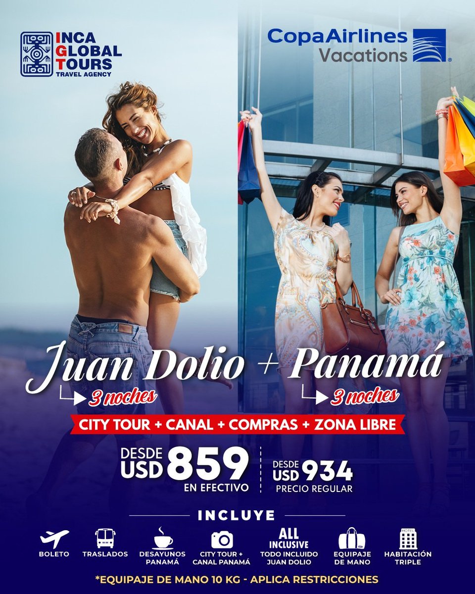 IncaGlobalTours's tweet photo. #JuanDolio + #Panamá 😎✈️

#Tours #Trips #Ecuador https://t.co/1hkEzYSoEn
