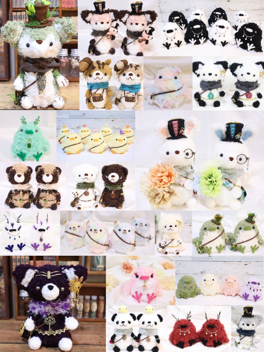 GLOOMあみぐるみ🍀デザフェス63【N-126】両日出展 tweet media