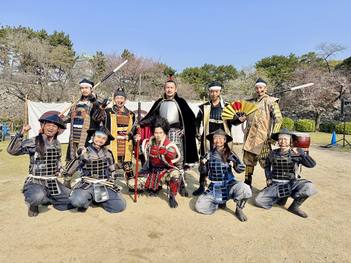 前田慶次(名古屋おもてなし武将隊)3/28名古屋城にて出立 tweet media