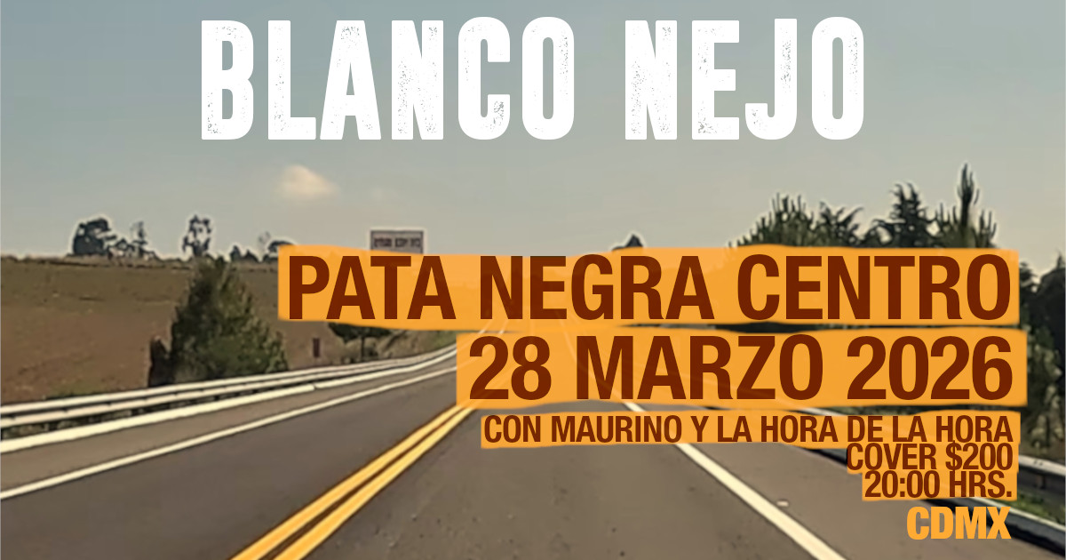 Blanco Nejo tweet media