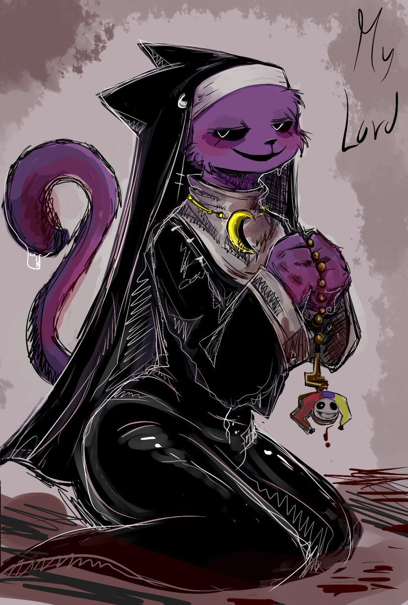 l_lunakoo's tweet image. #PoppyPlaytimeChapter5 #Prototype1006  La religion del catnap JSJ