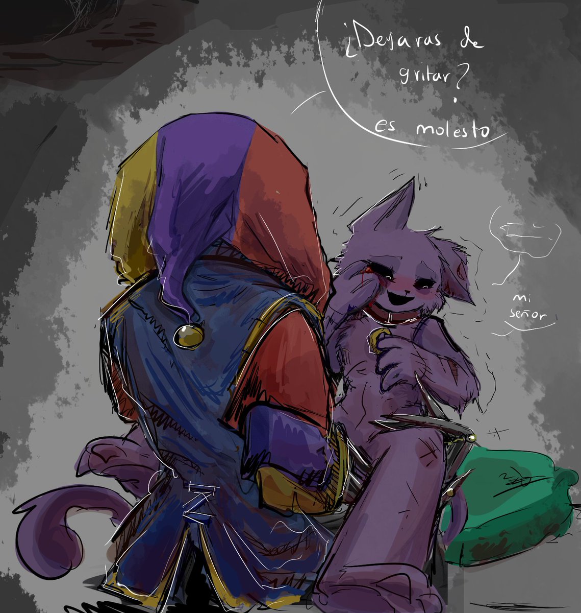 l_lunakoo's tweet image. #PoppyPlaytimeChapter5 #Prototype1006  La religion del catnap JSJ