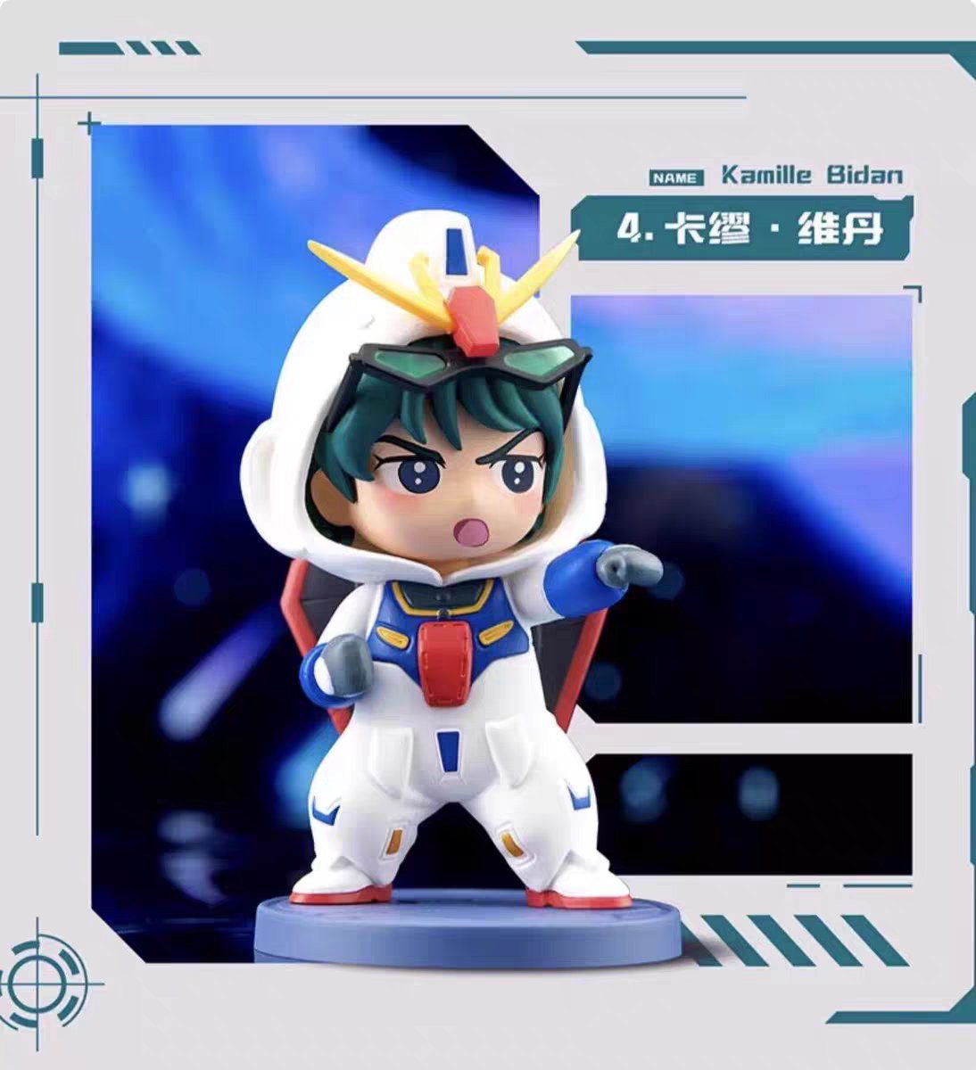 万代BNFIGURE Q Pajamars ガンダムシーリズ 宇宙世紀ver （1/2）
