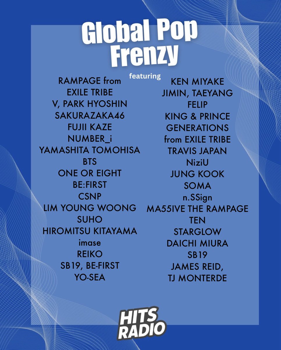 HitsRadioCanada's tweet image. Happy Friday!😊
We’re so happy to celebrate the end of the week with another great playlist tonight on #GlobalPopFrenzy.

Unfortunately, I won’t be able to join you live tonight, but I truly hope you enjoy the music I selected for everyone. We’ve added the new collaboration from