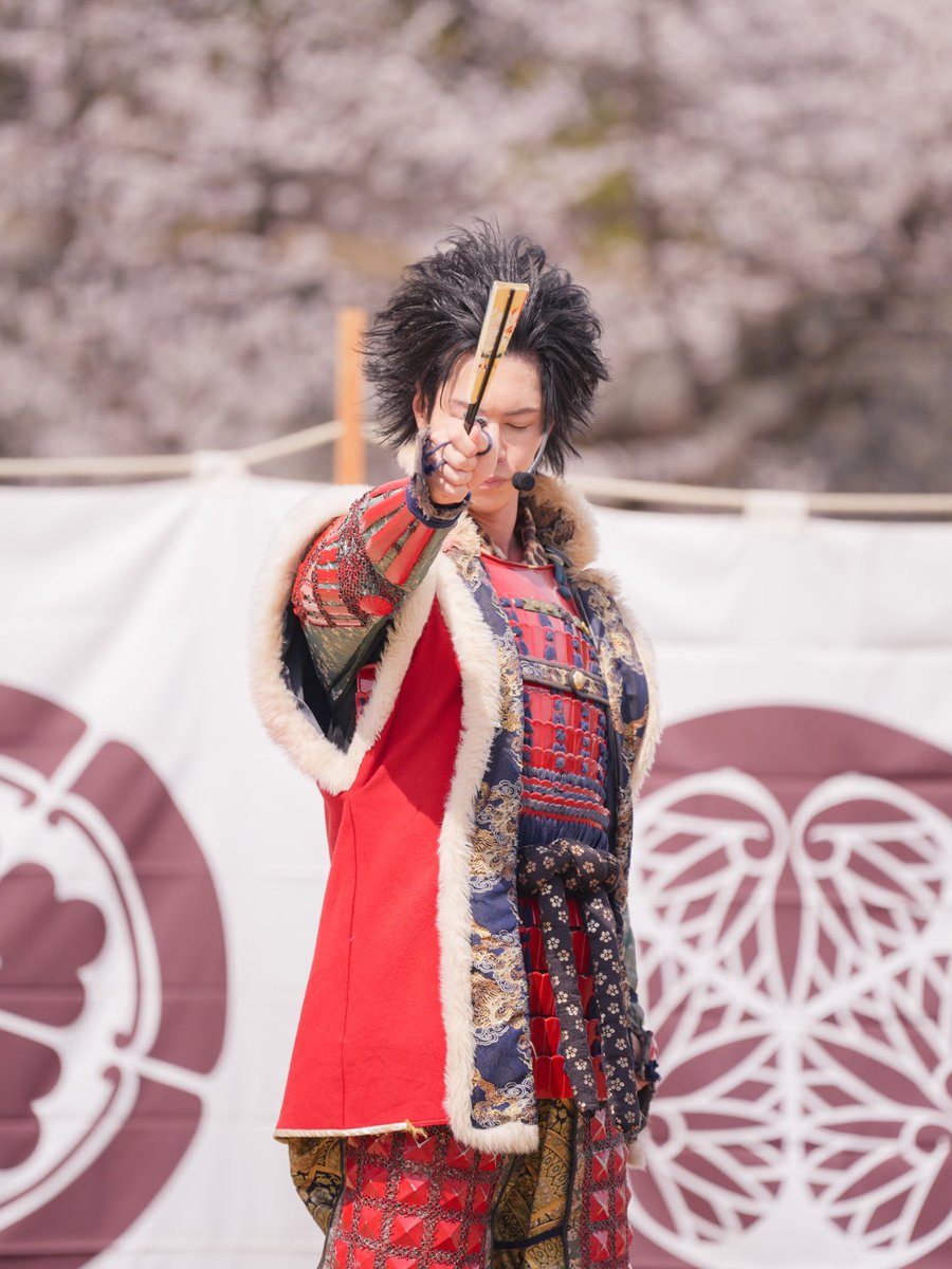 前田慶次(名古屋おもてなし武将隊)3/28名古屋城にて出立 tweet media
