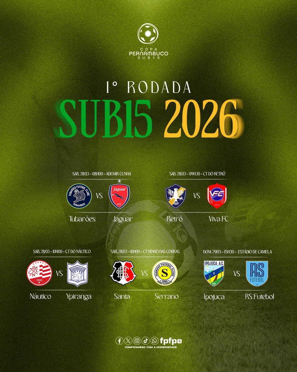 Federação Pernambucana de Futebol tweet media