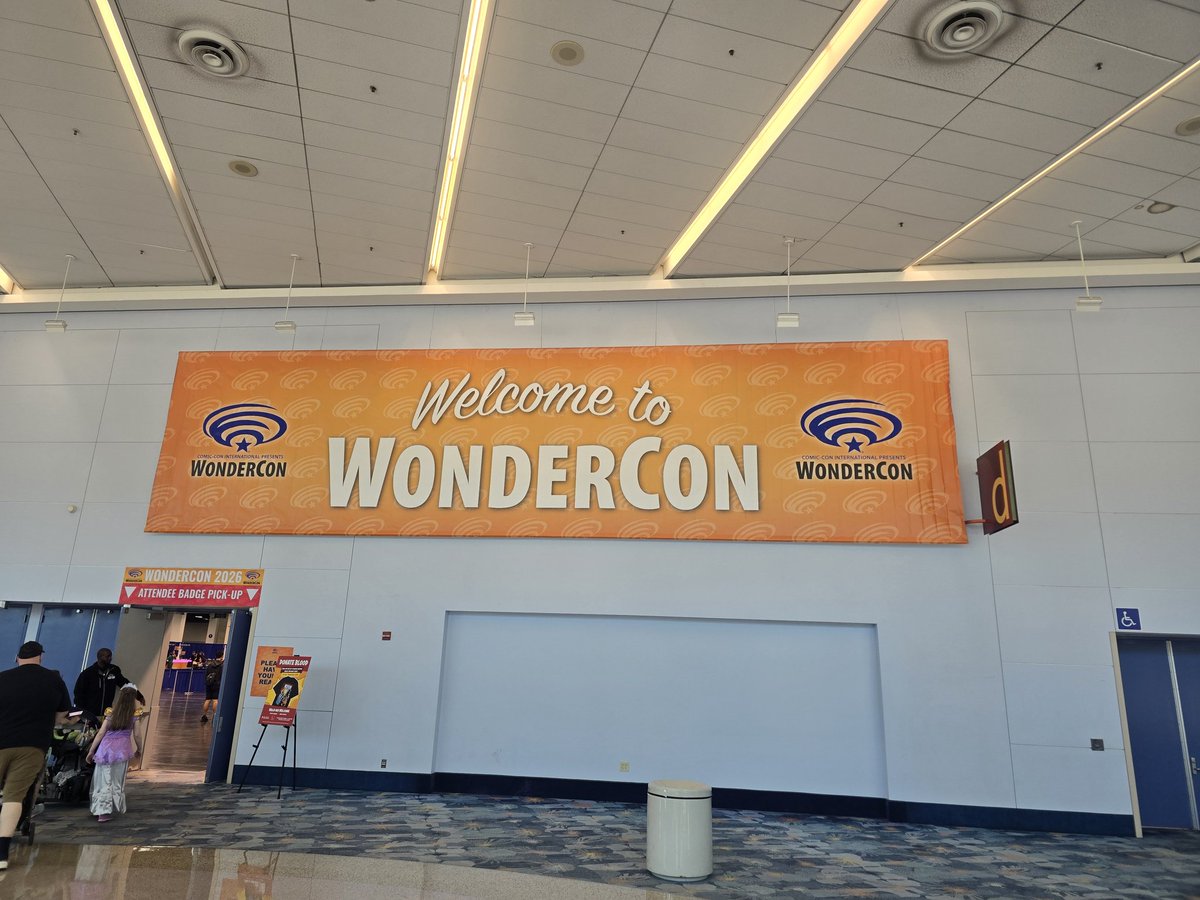 thescificenter's tweet image. Took a break from setting up the Center , which will be reopened on Saturday April 5th , to cover @wondercon for our YouTube channel  #nerdculture702 #thescificenter #wondercon #wondercon2026