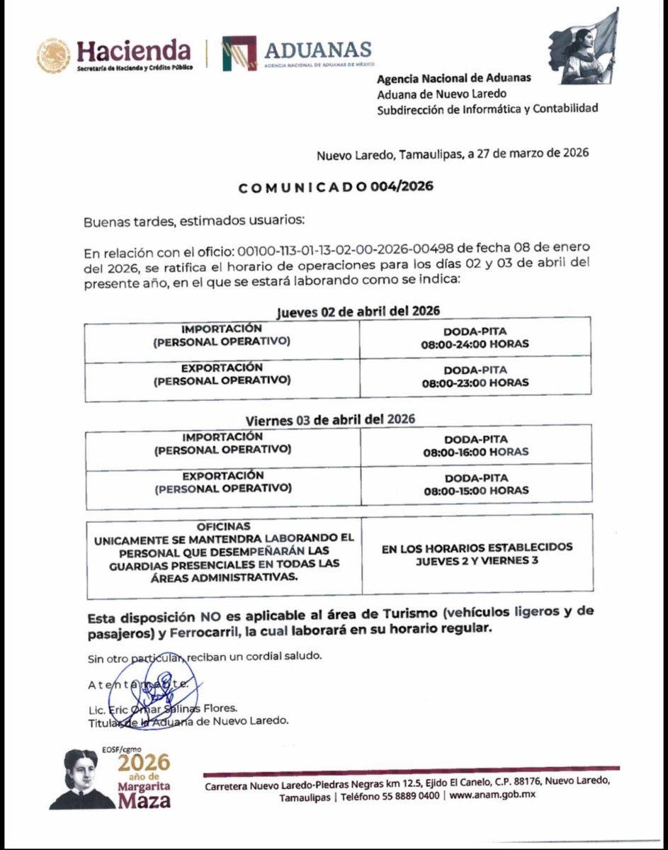 Central de Servicios de Carga de Nuevo Laredo tweet media