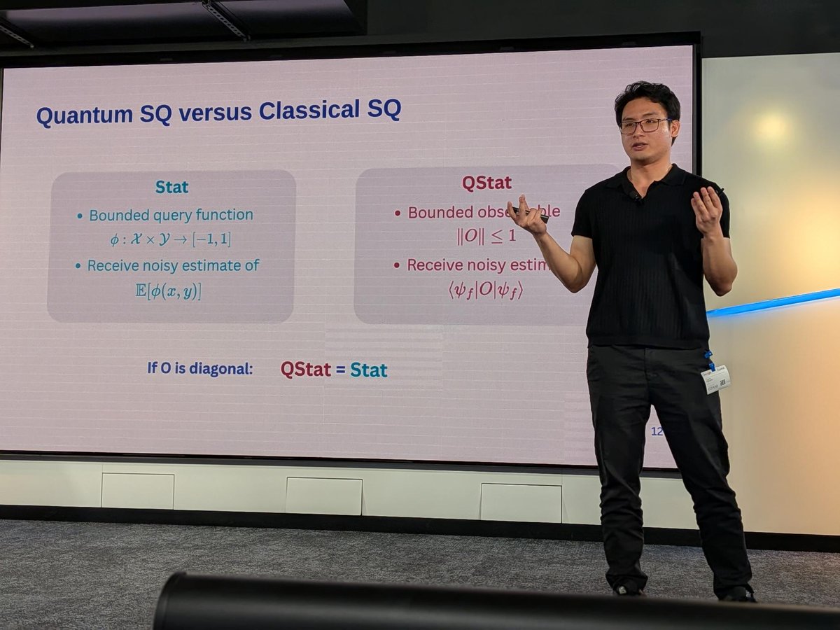 stev_tech's tweet photo. Tuyen Nguyen, StevTech’s Head of Artificial Intelligence, took the stage at the recent @Google Australia Quantum Day 2026 hosted by Google Quantum AI!
Tuyen's work is at the intersection of #quantum computing and #AI at this premier workshop .

Congratulations, Tuyen! https://t.co/1RIxMseh0N