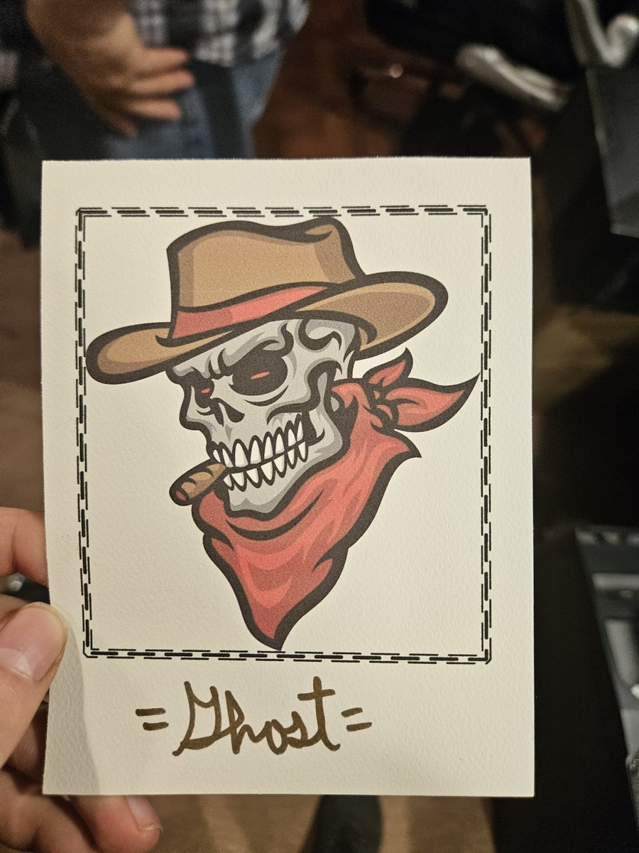 GamerBigbear's tweet photo. @TheGhostReport So my dad gave me his Ghost Card and was in the Inner Circle https://t.co/lyAfwsvqga