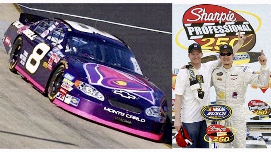 LegendsNascar's tweet image. Martin Truex Jr won the 2004 Sharpie Professional 250 at Bristol 22 years ago today. 🏁 

It was his first career Busch (@NASCAROReillyAP) series win.   

#FirstTimeWinner 🏁 @ItsBristolBaby