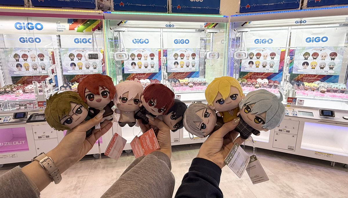 🌈新景品🌈 アイドリッシュセブン ちびぐるみvol.1、vol.2 本日から