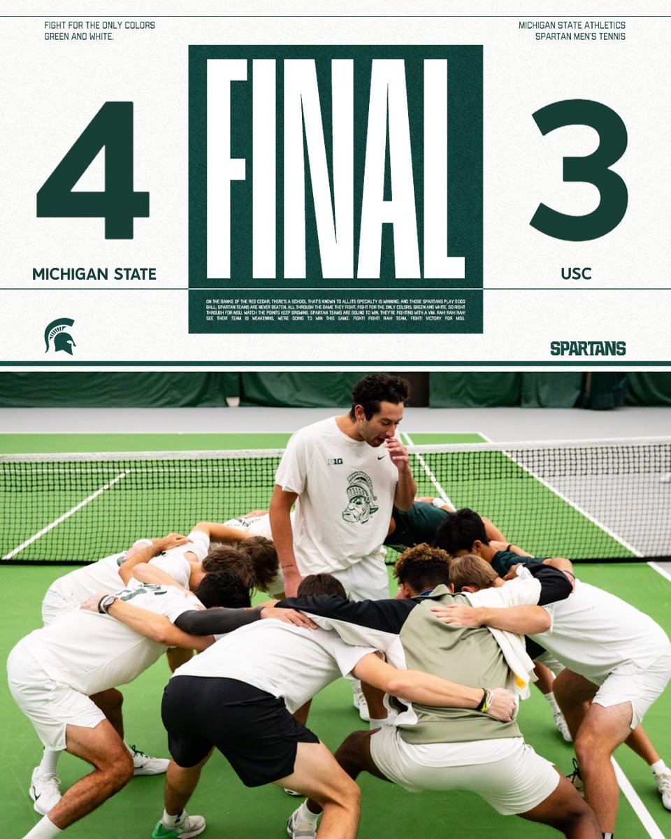 Michigan State Men’s Tennis tweet media