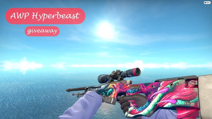 NickyBeansCS's tweet photo. 🔥AWP | Hyperbeast GIVEAWAY🆓 To enter:  -Like - Comment &amp; Subscribe to YouTube  https://t.co/BLviWZVLiR
&amp; If you want, follow the X account
@NickyBeansCS
Winner announced April 5th 7PM EST  -TAG YOUR FRIENDS! 🎁#Giveaway #CS2 https://t.co/EYQtZxjfdV