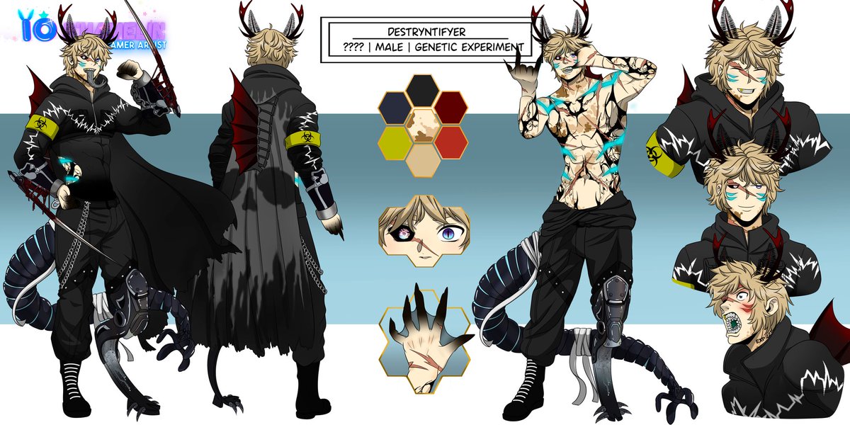 Destryntifyer☣️🧬|pre-debut| tweet media