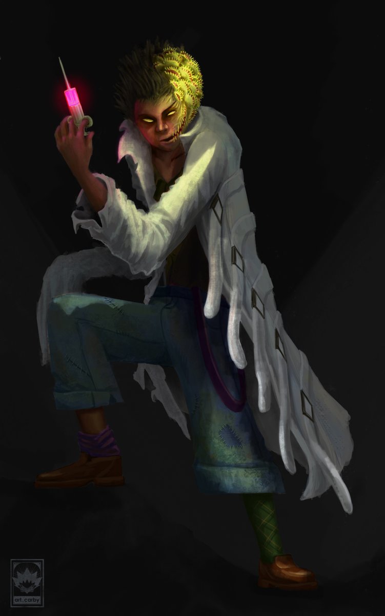 An old character, a corrupt scientist
#characterdesign #character #oc #digitalpaiting #fantasyart #digitalart #art