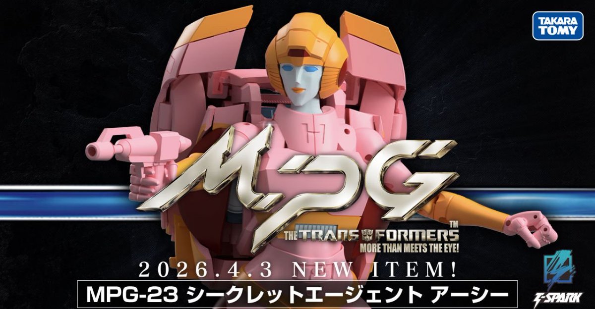 TFsource's tweet photo. First look at MPG-23 Secret Agent Arcee 🔥
This redeco pulls inspiration from her unreleased G1 toy colors.
Pre-orders expected April 3rd.
#Transformers #Arcee #MasterpieceTransformers #TransformersCollectors #TFSource https://t.co/xG2gU12pr1