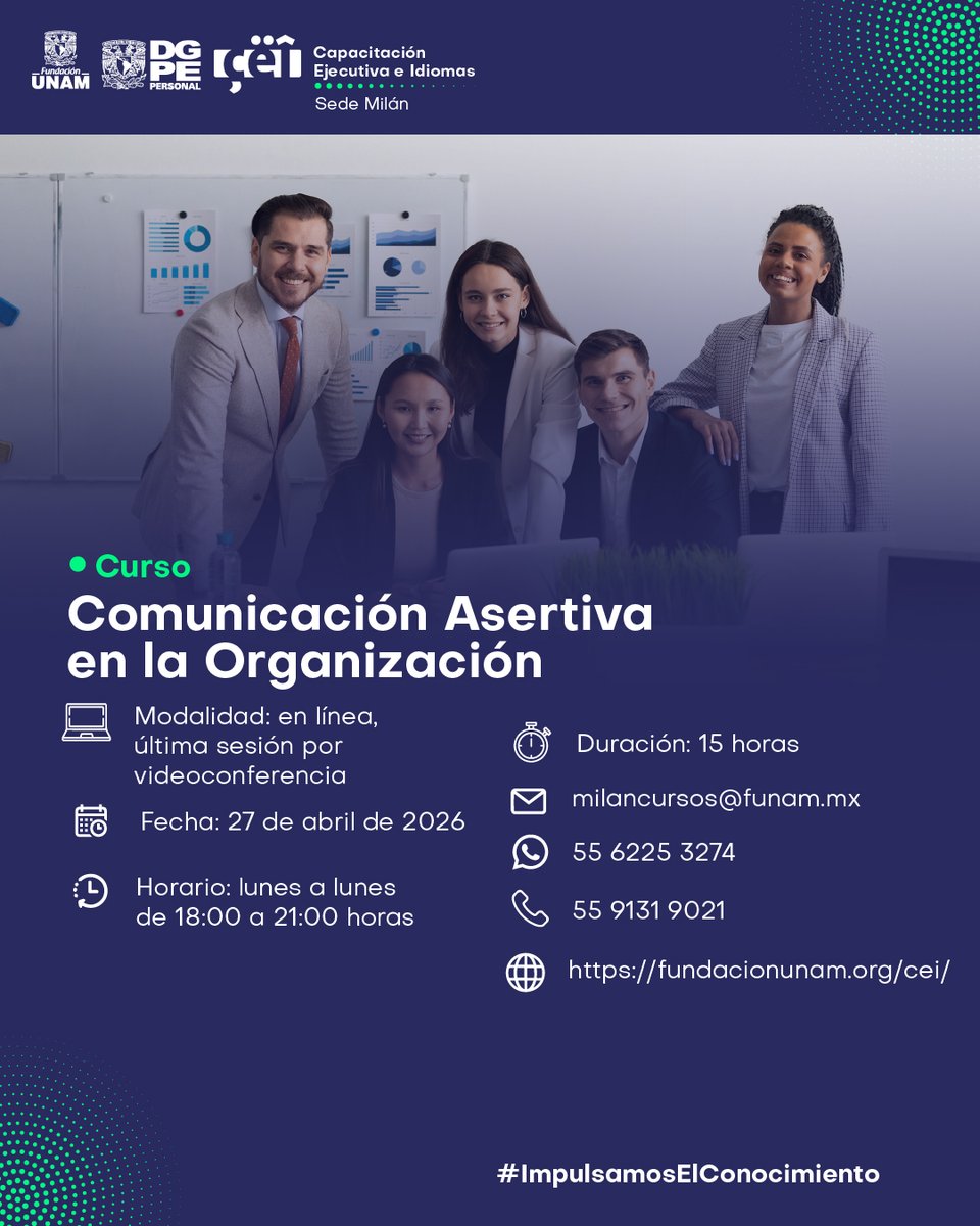 DGPE_UNAM's tweet photo. Hablar con claridad y escuchar con empatía hace la diferencia 🤜🤛 https://t.co/KifZB0t1Q0