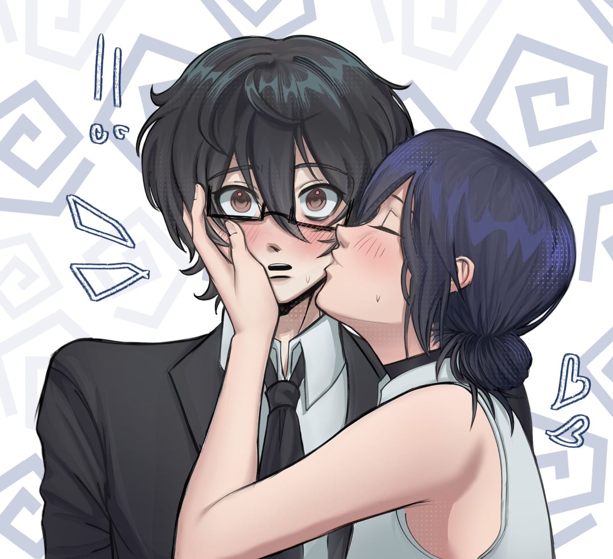 toki lvs hiori ♡ reze tweet media