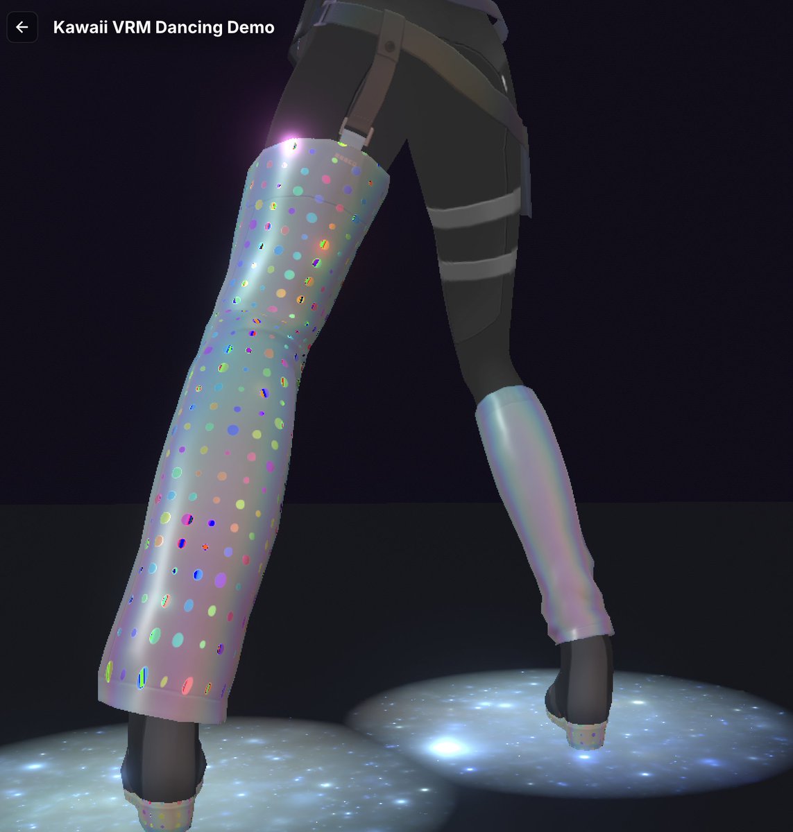 Cora_Mat's tweet photo. Am I the only one who is obsessed with holographic shaders on clothes?!🌈✨ https://t.co/7Kj2SX4jLY