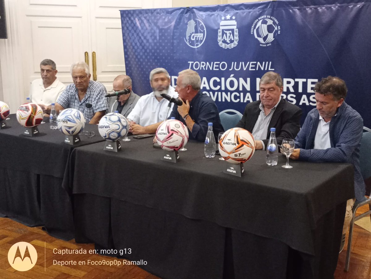Lanzamiento Torneo Federación Norte.....