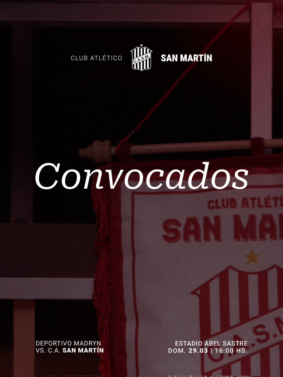 Club Atlético San Martín tweet media