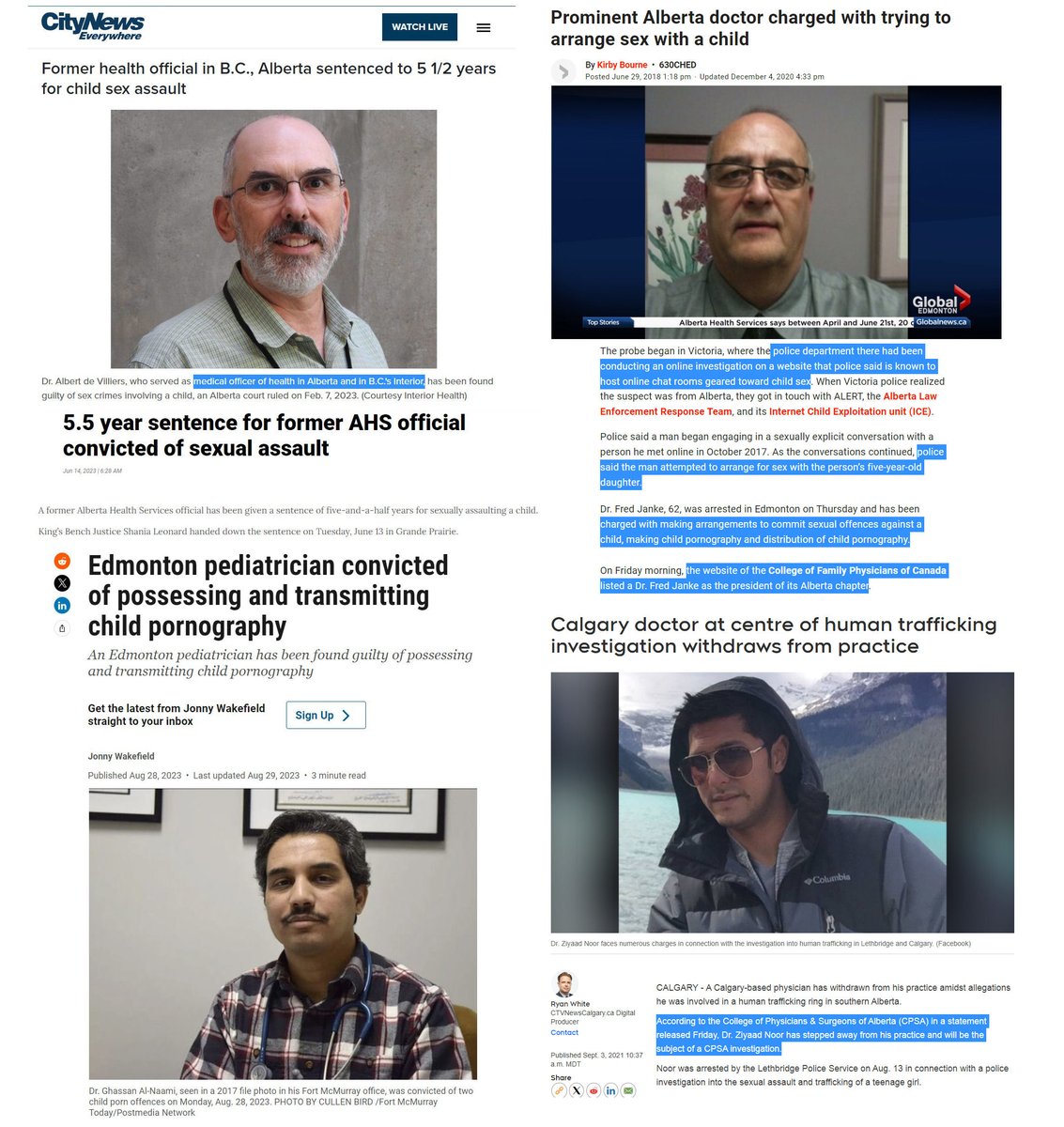 MakisMedicine's tweet photo. YOU ARE the "Epstein class" - NDP is mired in Pedophilia scandals and child sexual abuse

Alberta NDP Premier Rachel Notley quit politics one week after I exposed her pedophilia scandals internationally:  

1. Notley's NDP Ministry of Health Pediatrics lead was Dr.Albert de Villiers who sexually assaulted 3 children including a 7 year old boy. He was sentenced to prison for 5.5 years 

2. Notley's NDP President of Alberta College of Family Physicians was Dr.Fred Janke who trafficked a 5 year old girl from BC to rape and make child pornography with. He was arrested but let go by Jason Kenney.

Anyone can check these facts, so sit down Wab...

You are way too loud for the filth your party represents