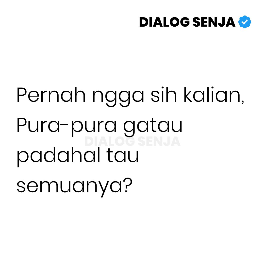 Dialog Senja tweet media