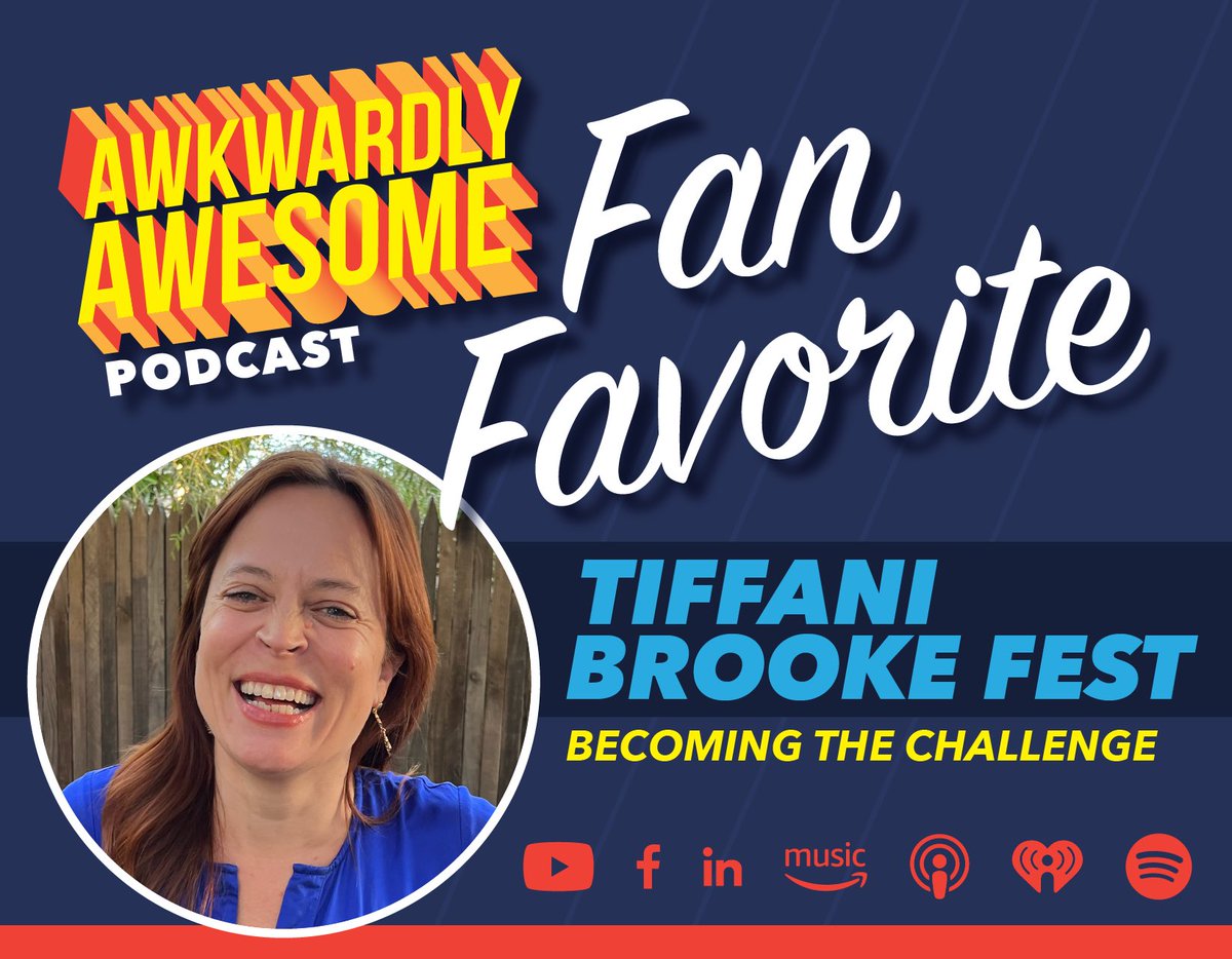 JasonFreemanYES's tweet photo. NOW AVAILABLE EVERYWHERE! 

In this Fan Favorite episode, Tiffani Brooke Fest shares how her pain became the fuel for her craft and the catalyst of her compassion.

AUDIO: https://t.co/QFOJvavTw0
(or wherever you get your podcasts)

VIDEO: https://t.co/vQmU0BDlwU https://t.co/UJaKcD3NOE