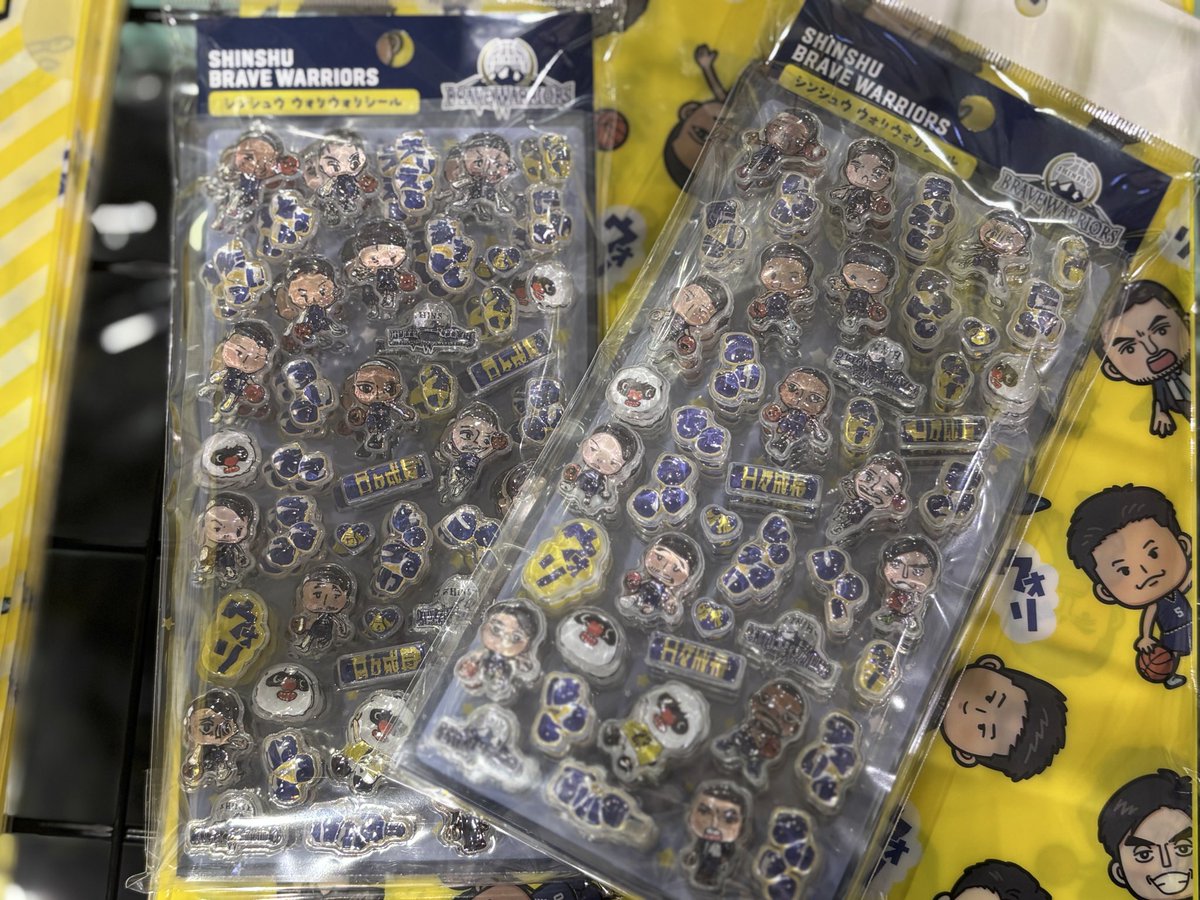 【新品未開封】信州ブレイブウォリアーズ グッズ計7点セット 🗣️会場情報📣 ＼ 1階グッズ売場では、 本日より「イラストグッズ第二