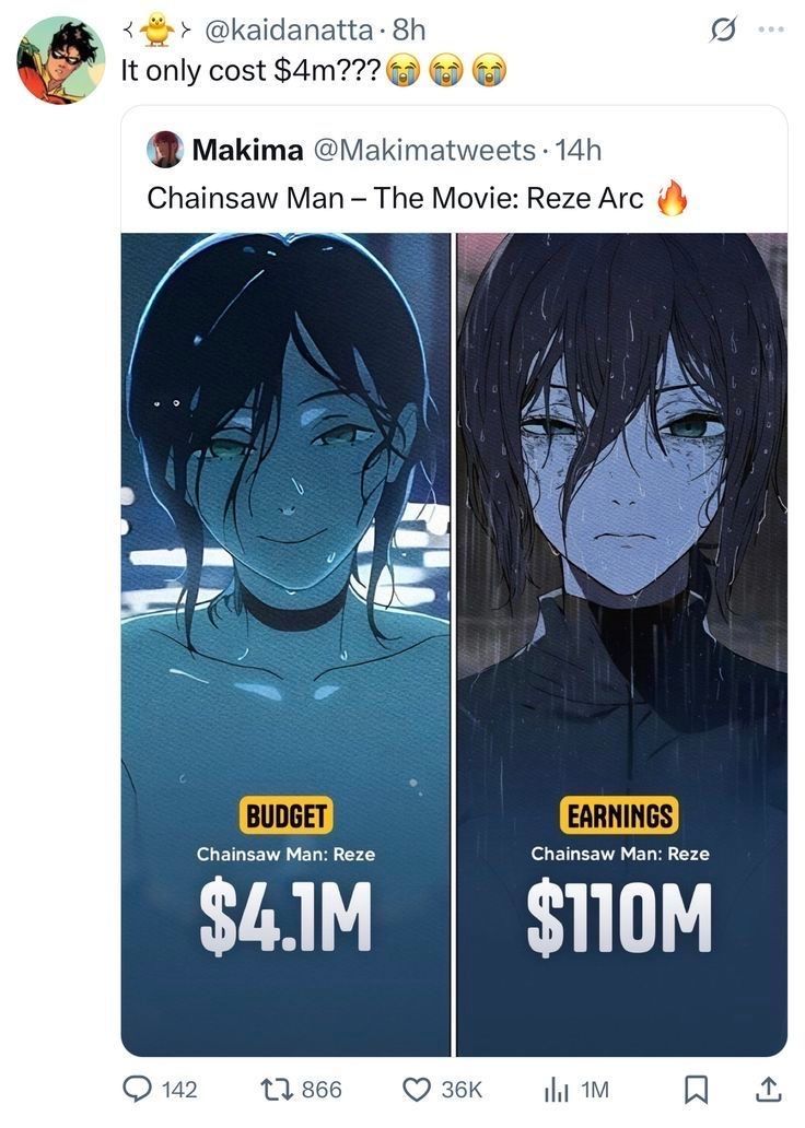 Chainsaw Man tweet media