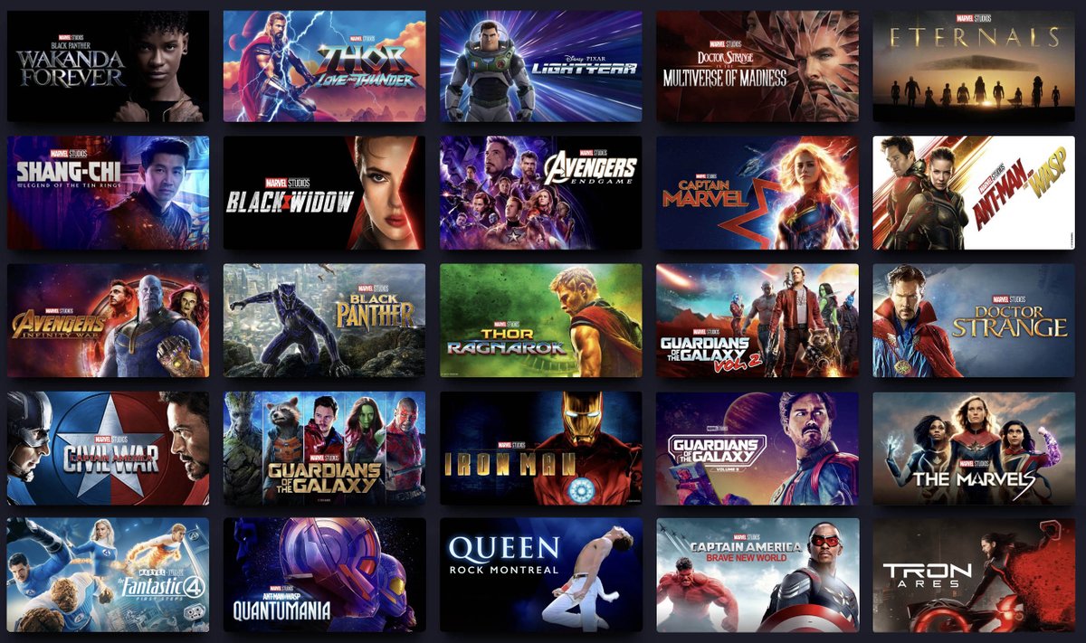 hdreport's tweet photo. There are 25 #IMAX Enhanced movies on Disney+. What's your go-to?
https://t.co/OG1KgEzliv https://t.co/syMLSfhMRE