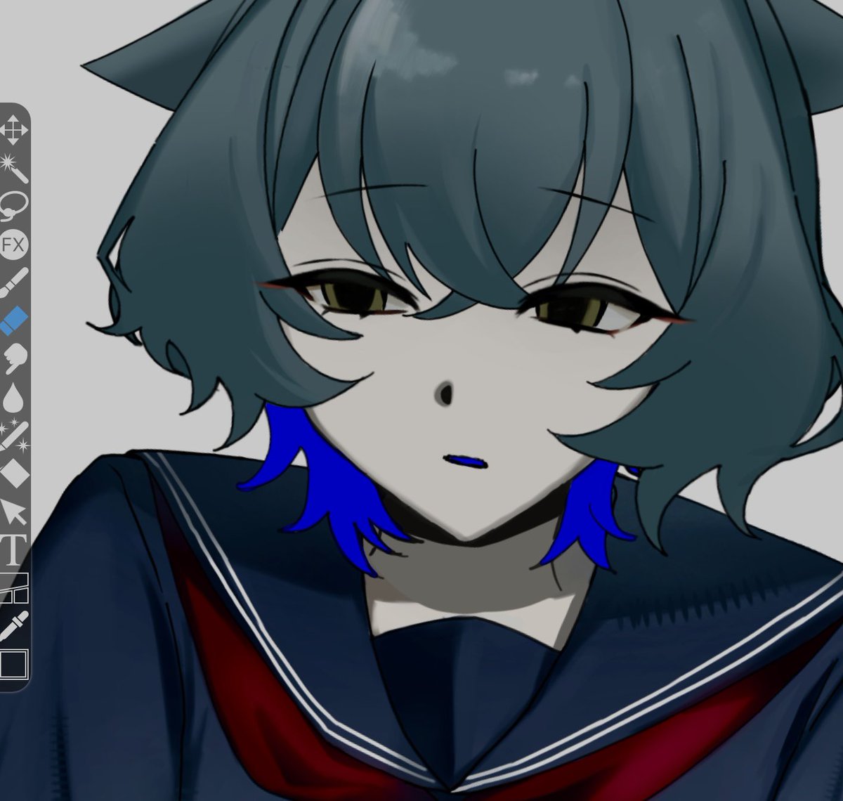 OFF_Re3's tweet photo. #イラスト  #一次創作 https://t.co/KkKl72d8CK