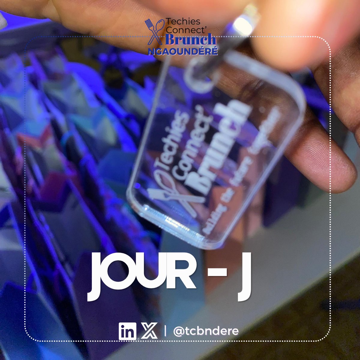 tcbndere's tweet photo. 🌙 01h40… et on finalise les cadeaux pour nos participants ! 🎁
L’équipe est sur le pont pour que tout soit parfait.
Rendez-vous dans quelques heures au #TechiesConnect Brunch !
📍 Hôtel Oasis, Beka – 13h
#Coulisses #Ngaoundéré https://t.co/p2rwzSWaWp