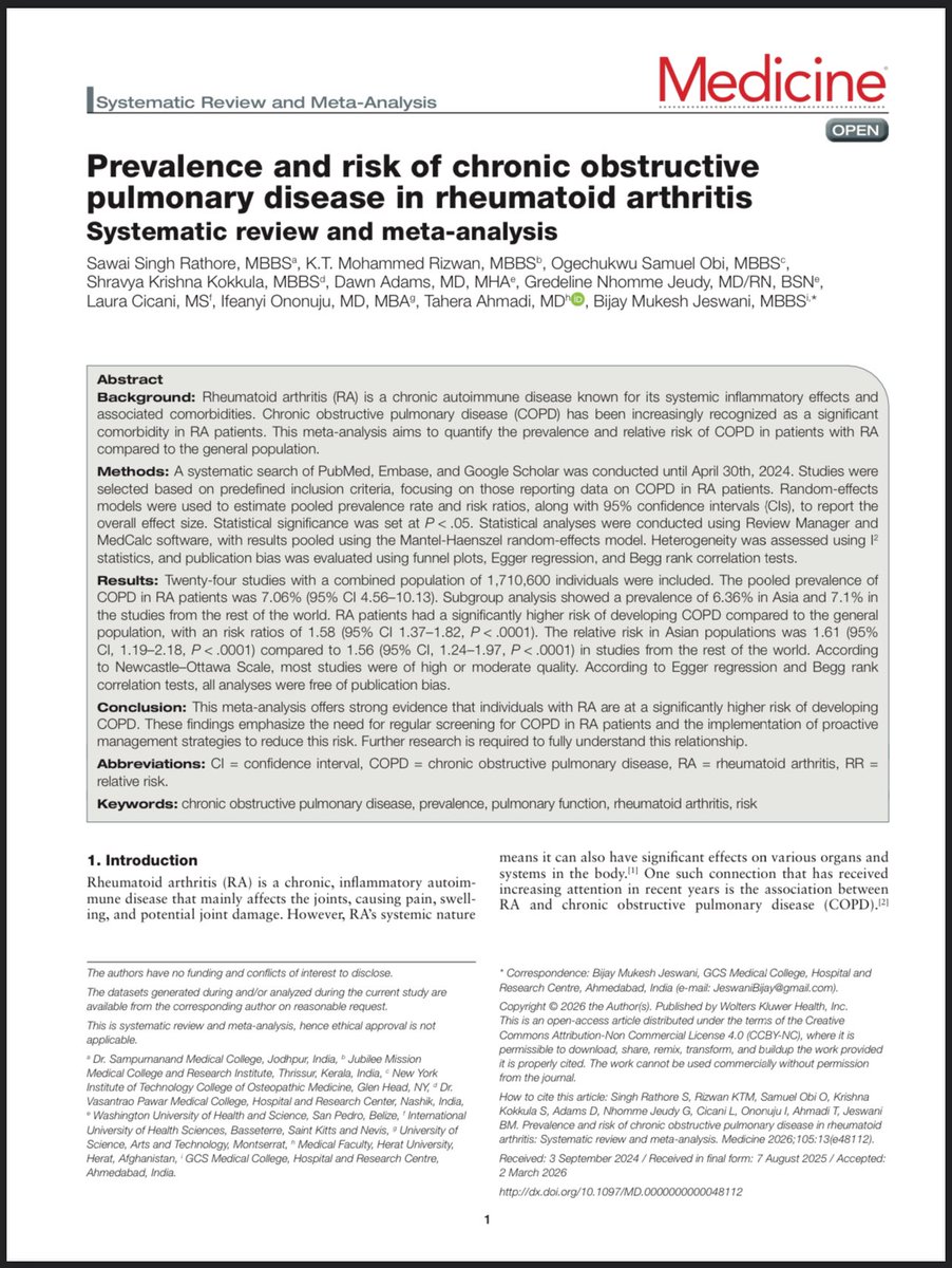 osobi_'s tweet photo. I am delighted to share that full manuscript which I coauthored with friends and colleagues have been published in Medicine Journal. https://t.co/qHBoEg0eRi