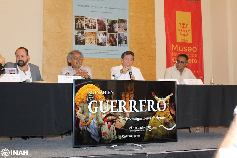 INAHmx's tweet photo. #Entérate 📣 El Centro INAH Guerrero, 45 años de proteger y estudiar el patrimonio cultural del sur del país 

En el Museo Regional de Guerrero tuvo lugar un programa de actividades conmemorativas a la creación de esta representación estatal

Lee más: https://t.co/Vb7EP46k9C https://t.co/QTDcBSMFQy