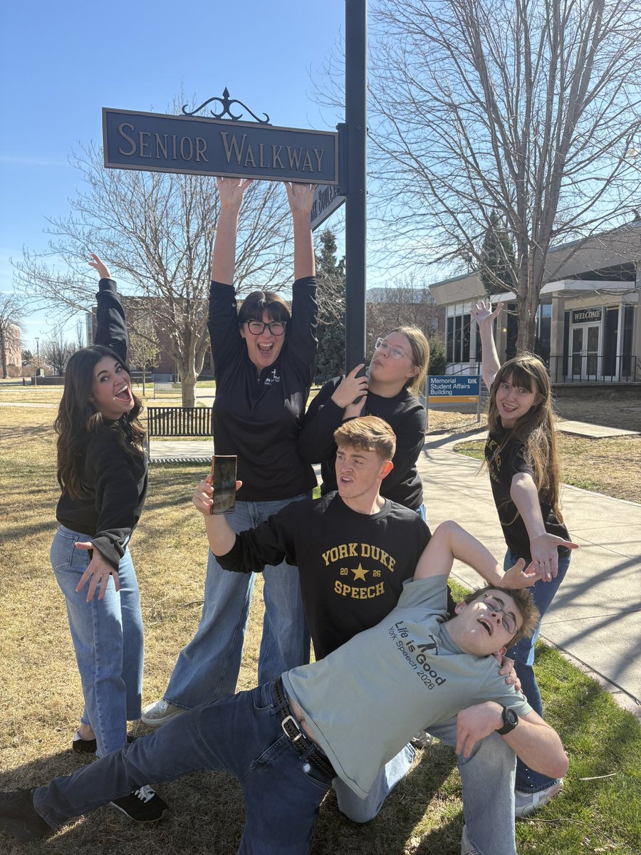 York One-Act/Speech tweet media