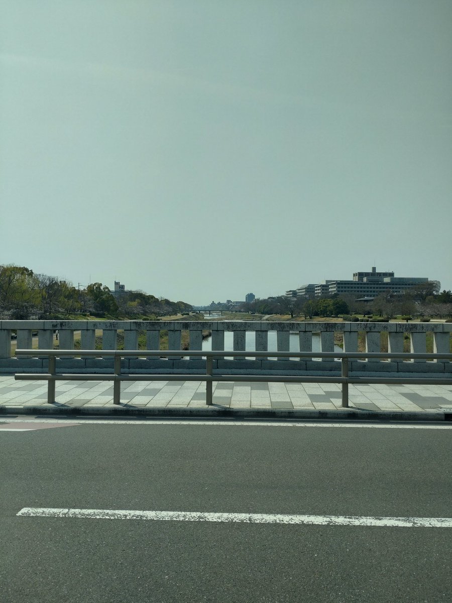 ykuruma's tweet photo. 鴨川の景色、遠くまで見渡せる感じがイイ！ https://t.co/d70nqST3p3