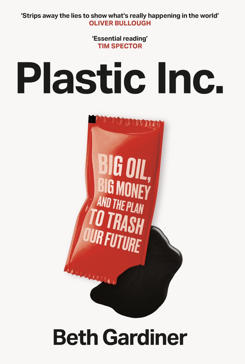 appadappajappa's tweet photo. This book made me so angry. Plastic is ruining our planet and Big Oil is getting away with it. An incisive look at this huge ugly industry that is hell bent on making us use more and more plastic.

Must read! https://t.co/X39jkTuEMD