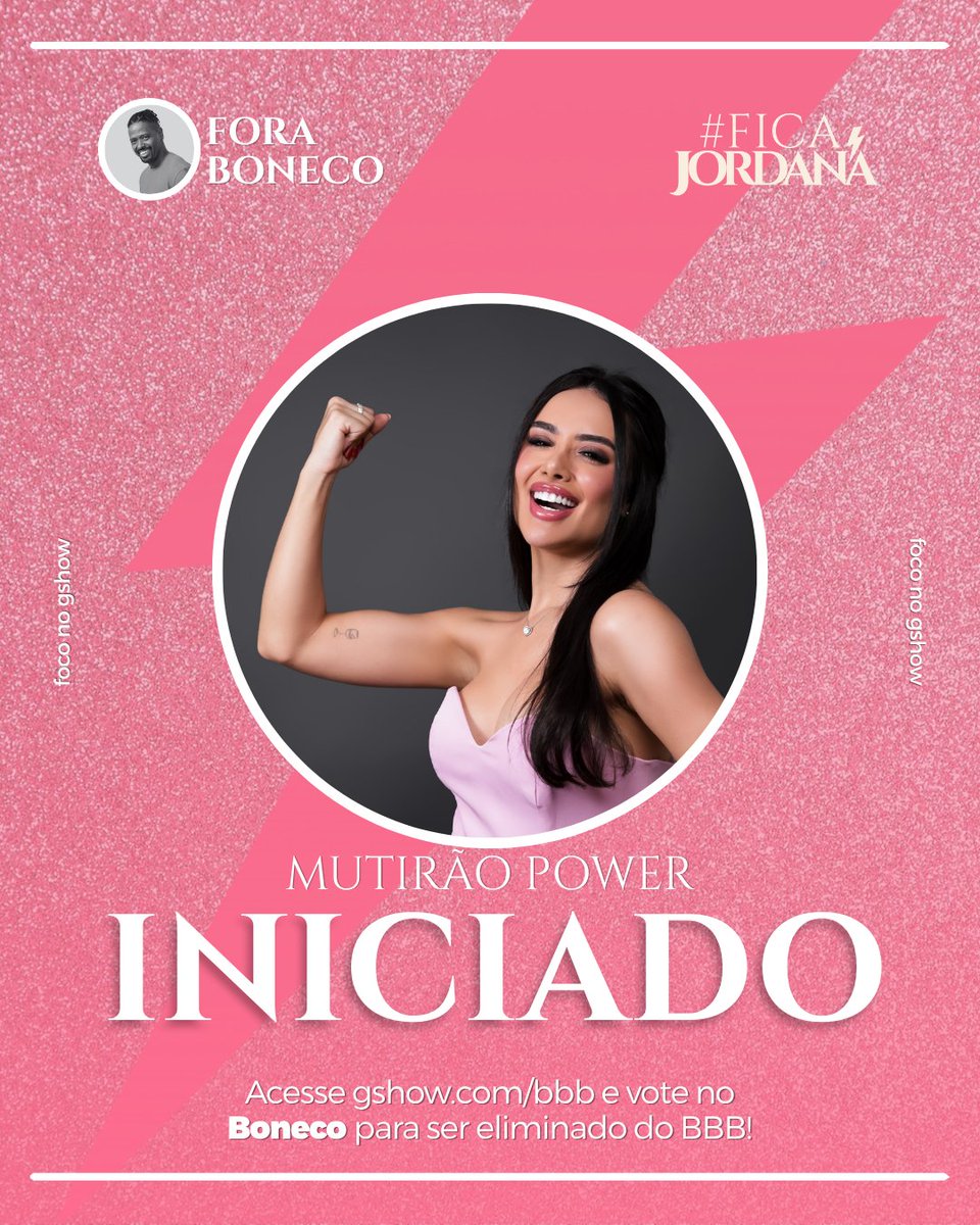 MUTIRÃO POWER ft <a href="/AlbertoCowboy/">Alberto Cowboy 🤠</a> INICIADO

▶️ A cada 10 votos de torcida, comente um emoji!

🔹 O voto é para eliminar. VOTE NO LEANDRO BONECO!

⏰ Encerra às 13h

❗FOCO TOTAL NO GSHOW

📲 Link: gshow.globo.com/realities/bbb/

#ForaLeandro  | #BBB26