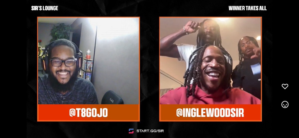 I won <a href="/inglewoodSiR/">SiR</a> Winner Takes All and I met D smoke I have no words.. I’m super grateful I got to meet my favorite artist thru tekken.. I couldn’t do anything but smile