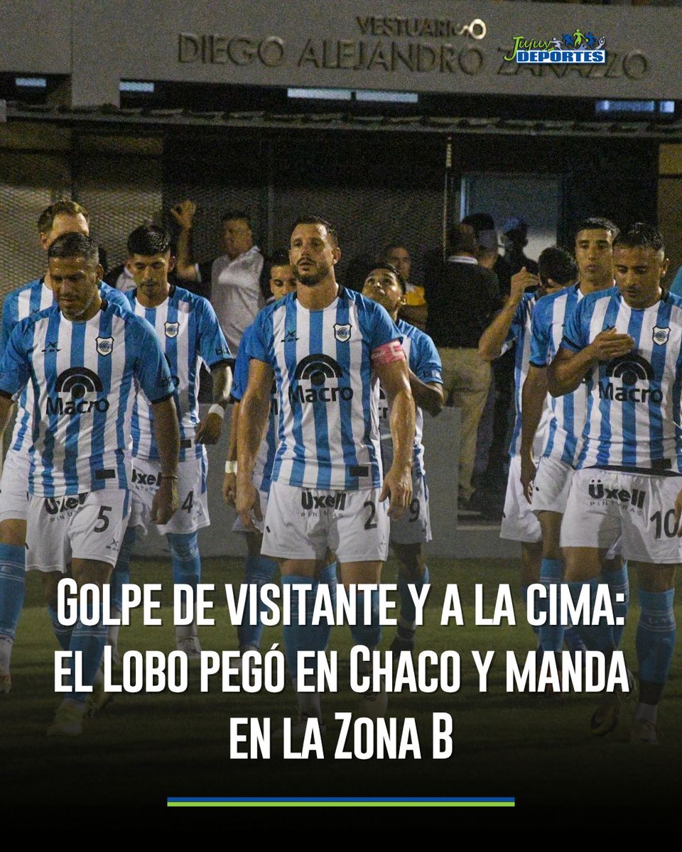 JujuyEnDeporte's tweet image. ⚽ Golpeó en el momento justo y es puntero
#GyEJujuy le ganó 2 a 1 a #ChacoForEver en un partido bravo y se subió a la cima de la Zona B de la #PrimeraNacional.

📝 Lee la nota completa 👉 jujuyendeportes.com/golpe-de-visit…