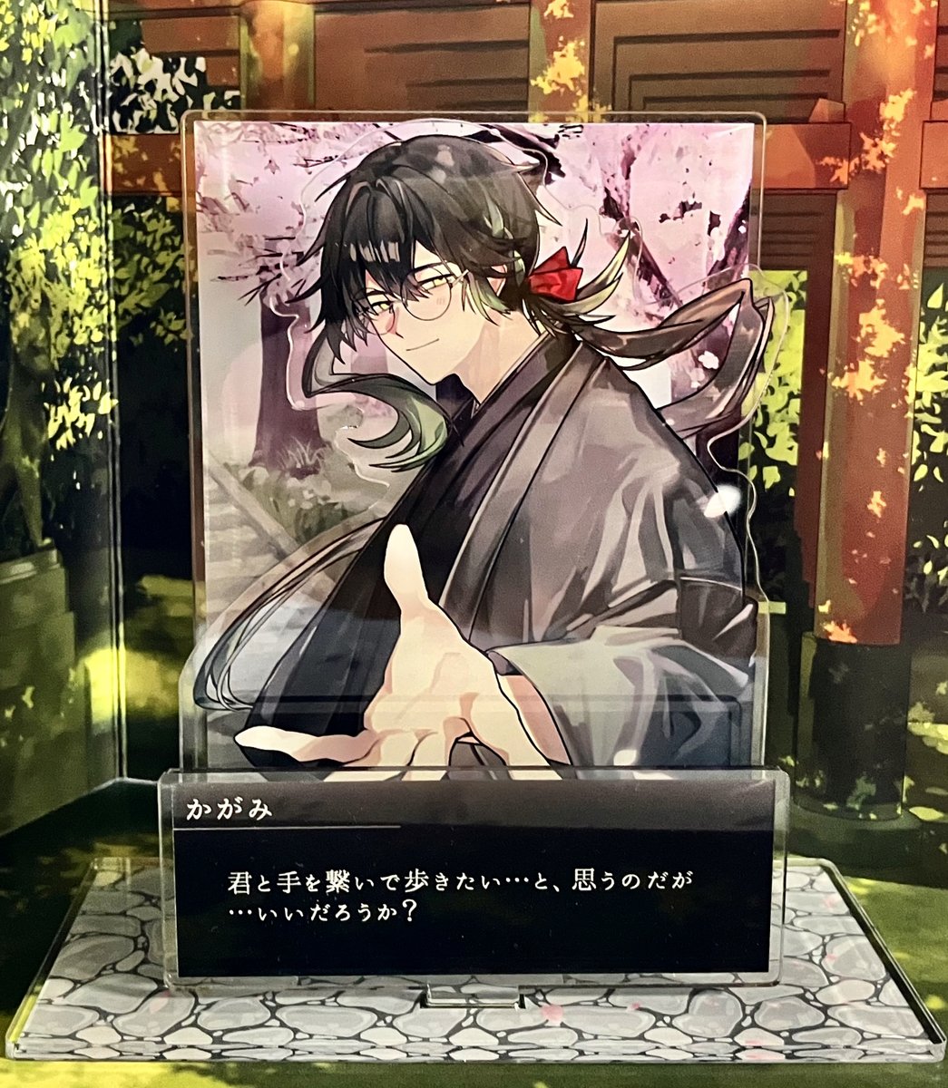 こちら🌸激レア賞🌸のジオラマアクリルスタンドです٩( ᐛ )و！ 背景