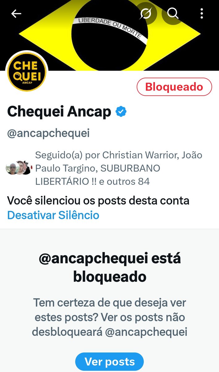 🚨🚨🚨ATENÇÃO🚨🚨🚨
a página abaixo com mais de cem mil seguidores aqui no TT está fazendo propaganda eleitoral ILEGAL e antecipada e nomeando obras do governo federal para o tarcísio 
 NÃO SIGAM BLOQUEIEM SILENCIEM E DENUNCIEM !